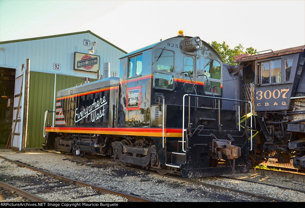 Chicago Burlington & Quincy SW-7 Diesel Locomotive